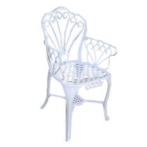 Poltrona Cadeira de Jardim Alumínio Fundido Modelo Fortaleza