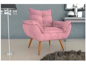 Poltrona Cadeira Decorativa Pés Palito Tóquio rosa Matrix Poltrona Cadeira Decorativa Pés Palito Tóquio rosa Matrix