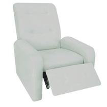 Poltrona Cadeira Do Pai Confortável P/ Idoso Retrátil e Reclinável 03 Posições Para Descanso Senior
