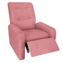 Poltrona Cadeira Do Pai Confortável P/ Idoso Retrátil e Reclinável 03 Posições Para Descanso Senior - Di Menezes Decor