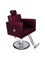 Poltrona/Cadeira EVIDENCE Hidráulica Reclinável Base Redonda para Salão