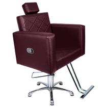 Poltrona/Cadeira Evidence PREMIUM Hidráulica Reclinável para Salão e Barbearia - RGV Móveis para Salão