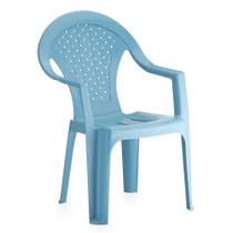 Poltrona cadeira infantil rosa ou azul - Plasmont