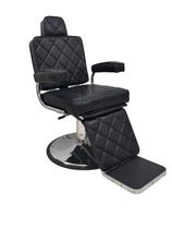 Poltrona Cadeira Reclinável De Barbeiro E Salão Suiça - Bethel Moveis