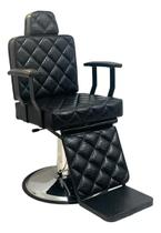 Poltrona Cadeira Reclinável Hidráulico Base Para Barbearia Preto croco Poltrona Cadeira Reclinável Hidráulico Base Para Barbearia Preto croco