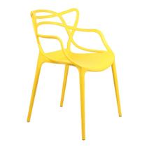 Poltrona Cadeiras Alegra Design Cozinha Sala de Estar Jantar Empilhável Várias Cores
