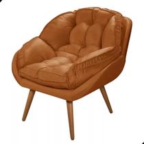 Poltrona California Para Sala Veludo de Amamentação do Papai