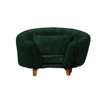 Poltrona Cama Caminha Pet Baby Laddi Veludo Verde Dvinn Verde Poltrona Cama Caminha Pet Baby Laddi Veludo Verde Dvinn Verde