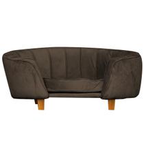 Poltrona Cama Pet Lady Estofada Tecido Veludo