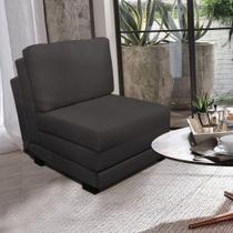 Poltrona Cama Reclinável Modelo Mova_MA que se Transforma em Sofá Cama Resistente e Confortável em Sued Poltrona Cama Reclinável Modelo Mova_MA que se Transforma em Sofá Cama Resistente e Confortável em Sued