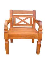 Poltrona Camila Em Madeira De Demolição - Cód 1317 Poltrona Camila Em Madeira De Demolição - Cód 1317