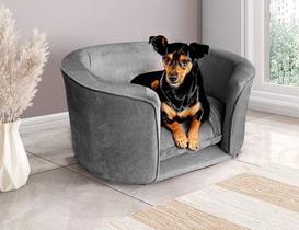 Poltrona Caminha Pet Para Cachorros E Gatos Veludo Bz