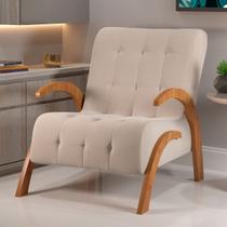 Poltrona Cecilia Mel/Bronze - Viero Móveis