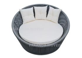 Poltrona Chaise Londres Corda Náutica e Alumínio Poltrona Chaise Londres Corda Náutica e Alumínio