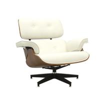 Poltrona Charles Eames em PU com Puff Charles Eames em PU - Rivatti Poltrona Charles Eames em PU com Puff Charles Eames em PU - Rivatti