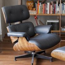 Poltrona Charles Eames Preta Rivatti