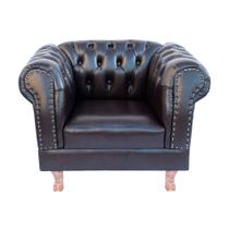 Poltrona Chesterfield Capitonê Duque Corano Café Decoração, Recepção, Salas de Tv e Estar