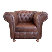 Poltrona Chesterfield Capitone Luis XV Courano Marrom / Decoracao , Sala estar, tv, recepção, barbearia Poltrona Chesterfield Capitone Luis XV Courano Marrom / Decoracao , Sala estar, tv, recepção, barbearia