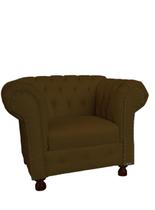 Poltrona Chesterfield Capitone Luis XV Suede Marrom / Decoracao , Sala estar, tv, recepção, barbearia Poltrona Chesterfield Capitone Luis XV Suede Marrom / Decoracao , Sala estar, tv, recepção, barbearia