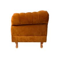 Poltrona Chesterfield Capitone Veludo Terra Cota Decorativa / Sala, Tv, Estar, Recepção Poltrona Chesterfield Capitone Veludo Terra Cota Decorativa / Sala, Tv, Estar, Recepção