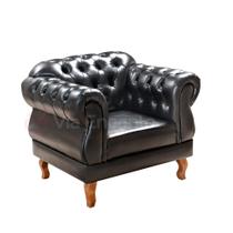 Poltrona Chesterfield Elisabeth Via Encanto Courano Preto Poltrona Chesterfield Elisabeth Via Encanto Courano Preto