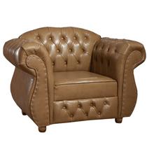 Poltrona Chesterfield Merlo Courano Bege / Decoracao , Sala estar, tv, recepção, barbearia