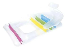 Poltrona Colchão Boia Inflável Bronzear Na Piscina Luxo Mor