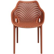 Poltrona Colmeia Forte Plástico Cor Cobre Poltrona Colmeia Forte Plástico Cor Cobre