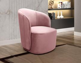 Poltrona Concha Stela Decoração Moderna Sala, Recepção, Escritório Rosa Rose Poltrona Concha Stela Decoração Moderna Sala, Recepção, Escritório Rosa Rose
