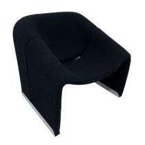 Poltrona Contemporaneo Preta Design Alto Padrão