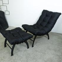 Poltrona Costela com Puff