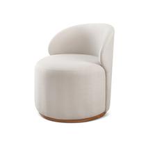 Poltrona Curva Moderna Design Arredondado Em Linho Brenda Yescasa Bege Nude Poltrona Curva Moderna Design Arredondado Em Linho Brenda Yescasa Bege Nude