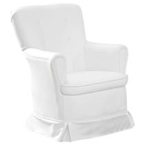 Poltrona De Amamentação Aconchego Com Balanço Branco - Canaã Poltrona De Amamentação Aconchego Com Balanço Branco - Canaã