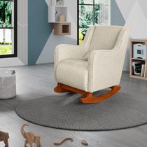 Poltrona De Amamentação C / Balanço Cadeira Descanso Aquila Linho Poltrona De Amamentação C / Balanço Cadeira Descanso Aquila Linho