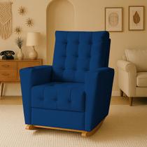 Poltrona de Amamentação Duna com Balanço Ideal para Quartos de Bebê