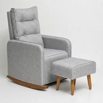 Poltrona de Amamentacão Giratória e Reclinável quarto bebe- HELENA SOFT Poltrona de Amamentacão Giratória e Reclinável quarto bebe- HELENA SOFT