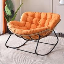 Poltrona de Balanço Nut Design Ergonômico Descanso Leitura Decoração Sala Quarto Varanda Poltrona de Balanço Nut Design Ergonômico Descanso Leitura Decoração Sala Quarto Varanda