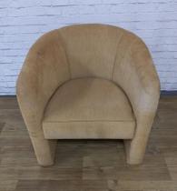 Poltrona de Chenille cor Bege Areia Poltrona de Chenille cor Bege Areia