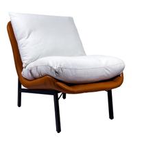 Poltrona de Descanso com Almofadas Pipa Marrom e Branco White Arrow Poltrona de Descanso com Almofadas Pipa Marrom e Branco White Arrow