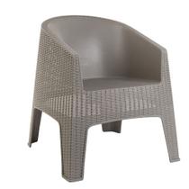 Poltrona de Jardim e Piscina Ibiza Cor Cinza Interior Exterior Garden life