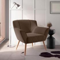 Poltrona de Sala para Decoração Italva Inca Marrom Poltrona de Sala para Decoração Italva Inca Marrom