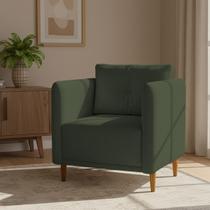 Poltrona Decorativa Aviv Para Sala Escritório Recepção Luxo Linho Premium Easy Clean Poltrona Decorativa Aviv Para Sala Escritório Recepção Luxo Linho Premium Easy Clean