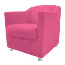 Poltrona Decorativa Babel Corano Pink - KDAcanto Móveis