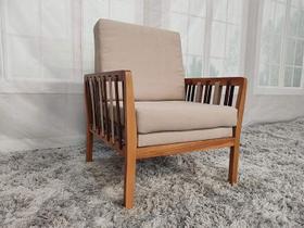 Poltrona Decorativa Bege 503 Aline Poltrona Decorativa Bege 503 Aline