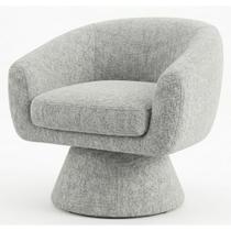 Poltrona Decorativa Cave Base Giratoria Boucle MOLL Poltrona Decorativa Cave Base Giratoria Boucle MOLL