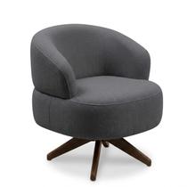 Poltrona Decorativa Chair Premium Giratória Sala Dekorien