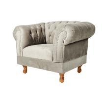 Poltrona Decorativa Chesterfield Duque Capitonê Para Sala, Tv, Estar, Recepção
