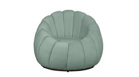 Poltrona Decorativa Concha C/Almofada Veludo Accqua - Montanaris Decor