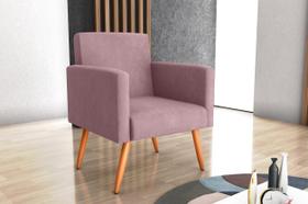 Poltrona Decorativa Dallas Turkey Rosa F447 - Matrix