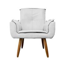 Poltrona Decorativa Emília Plus Suede Cores Variadas - Ds Estofados